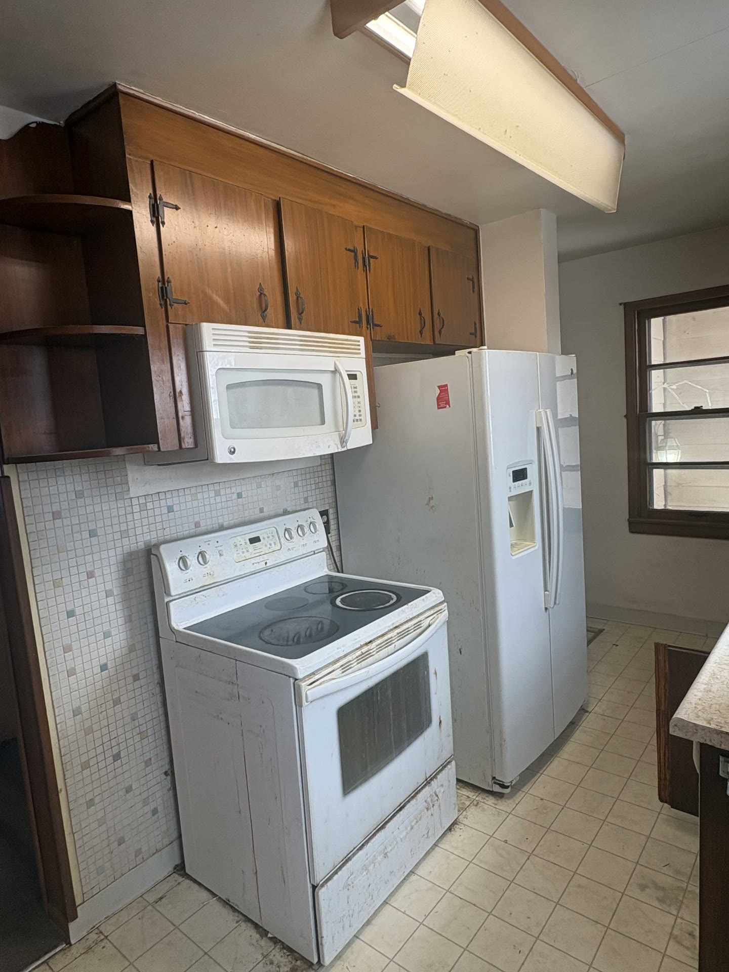 Original kitchen cabinetry